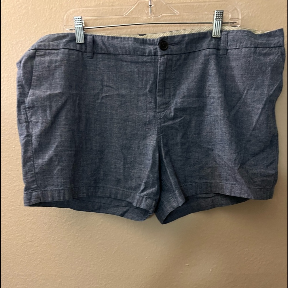 Womens light blue shorts. Merona size 16.